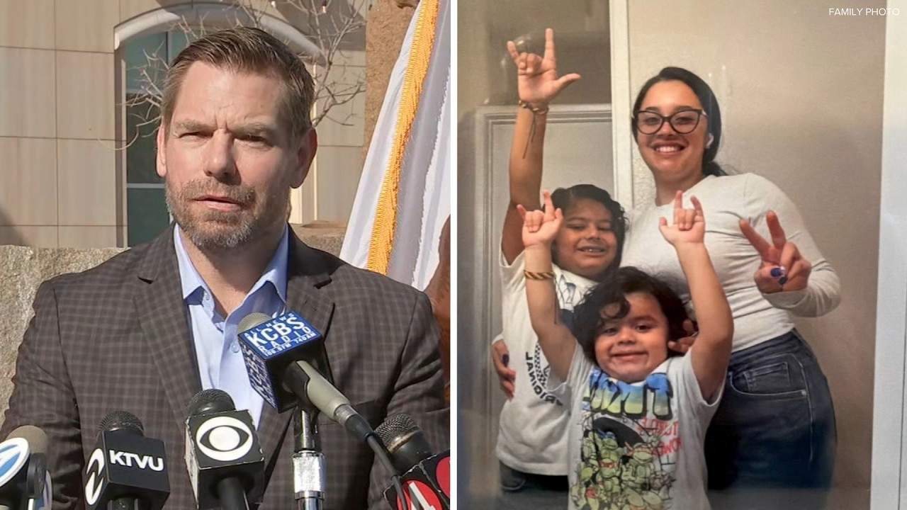 Rep. Swalwell rips ICE for deporting Bay Area family; his office flew to Colombia to help deaf child