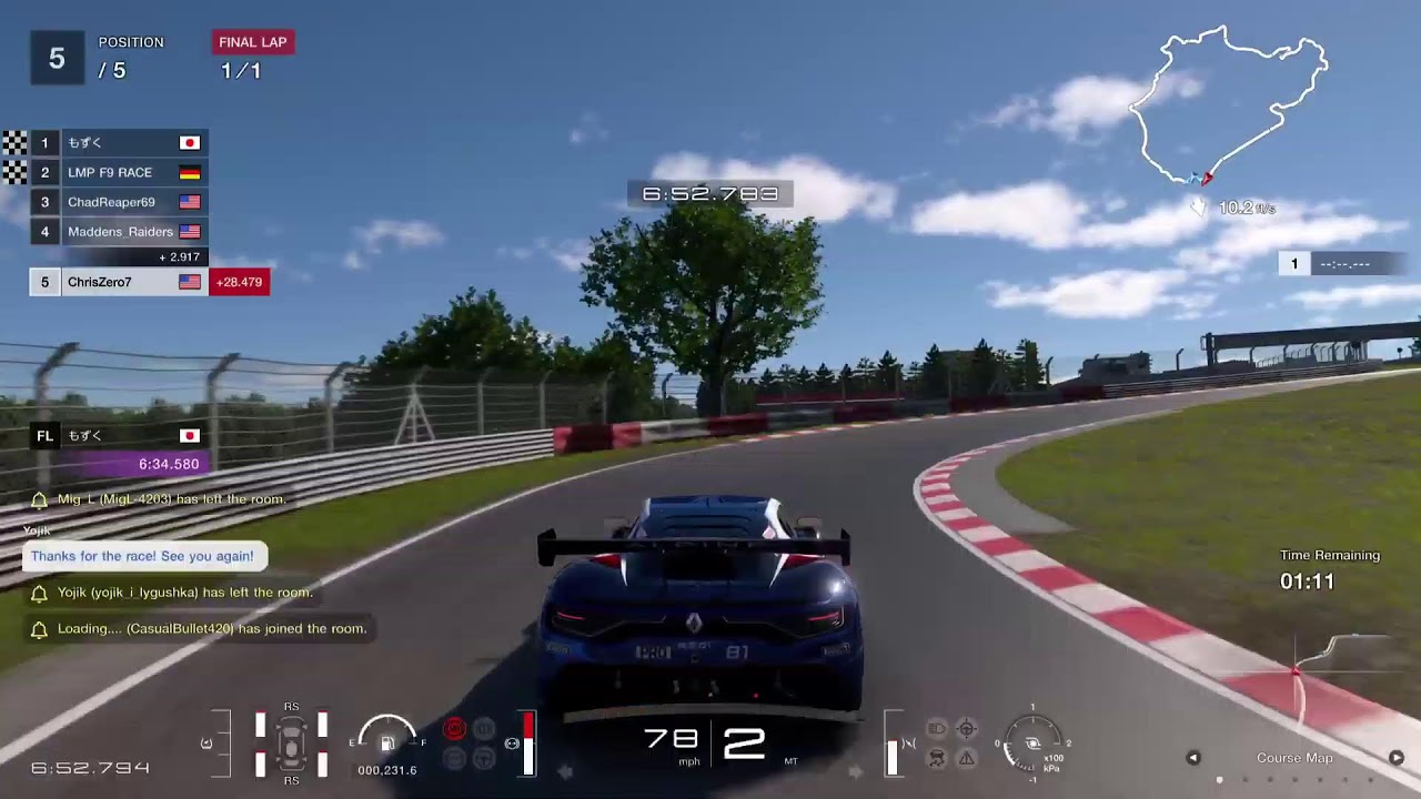 (PS5) Gran Turismo 7 - Not this game crashing lately..