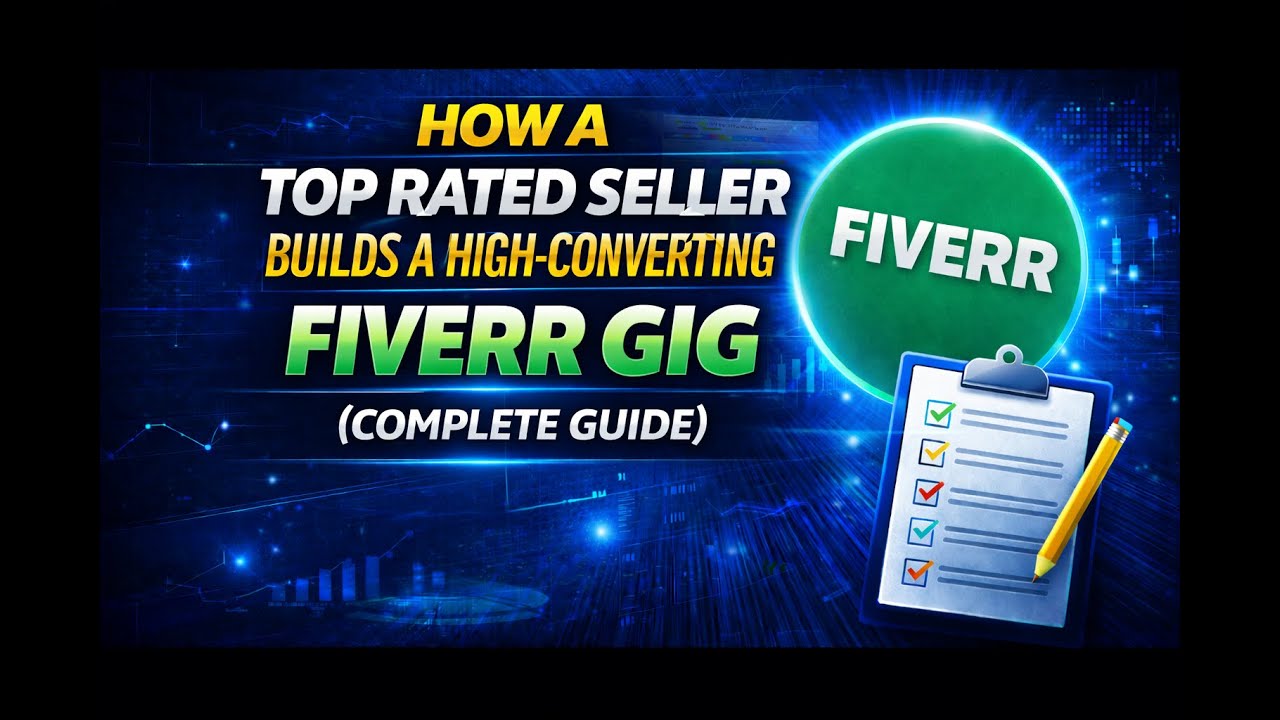 How a Top Rated Seller Builds a High-Converting FIVERR Gig (Complete Guide)