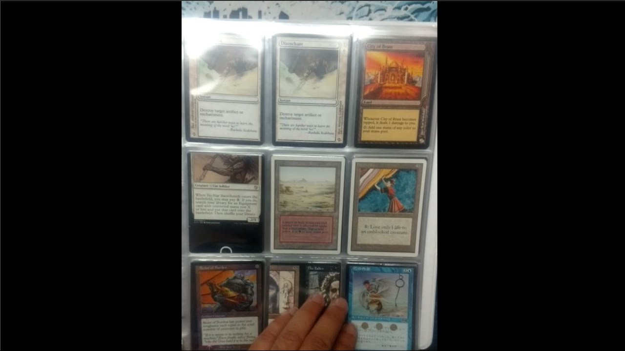 MTG Collection Tour!  Misprint Con 1 More Binders Full of Magic Misprints