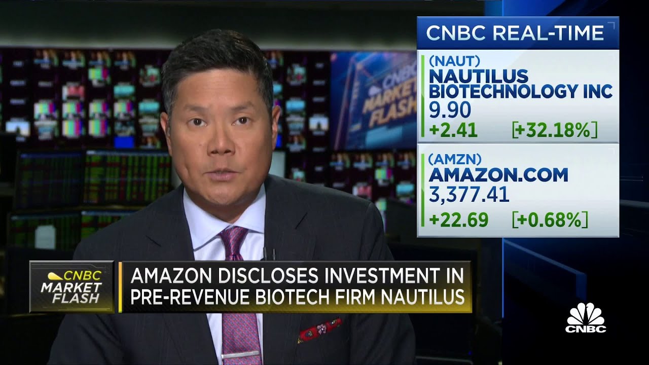 Amazon discloses investment in biotech firm Nautilus