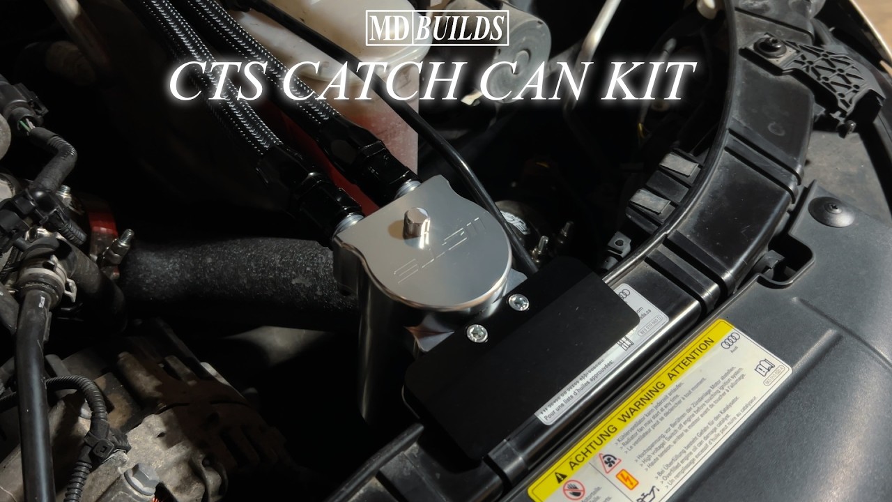 Audi A4 B8.5 CTS Turbo Catch Can | Install Guide