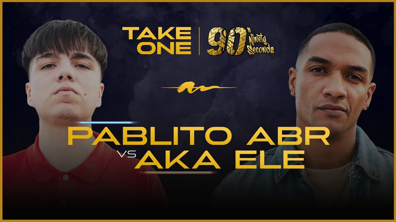 PABLITO ABR 🇦🇷 VS AKA ELE 🇨🇴 4K | 90 SECONDS - TAKE ONE 🇨🇱🇦🇷🇵🇾🇨🇴 (HOSTED BY HHB) #hiphopbattles