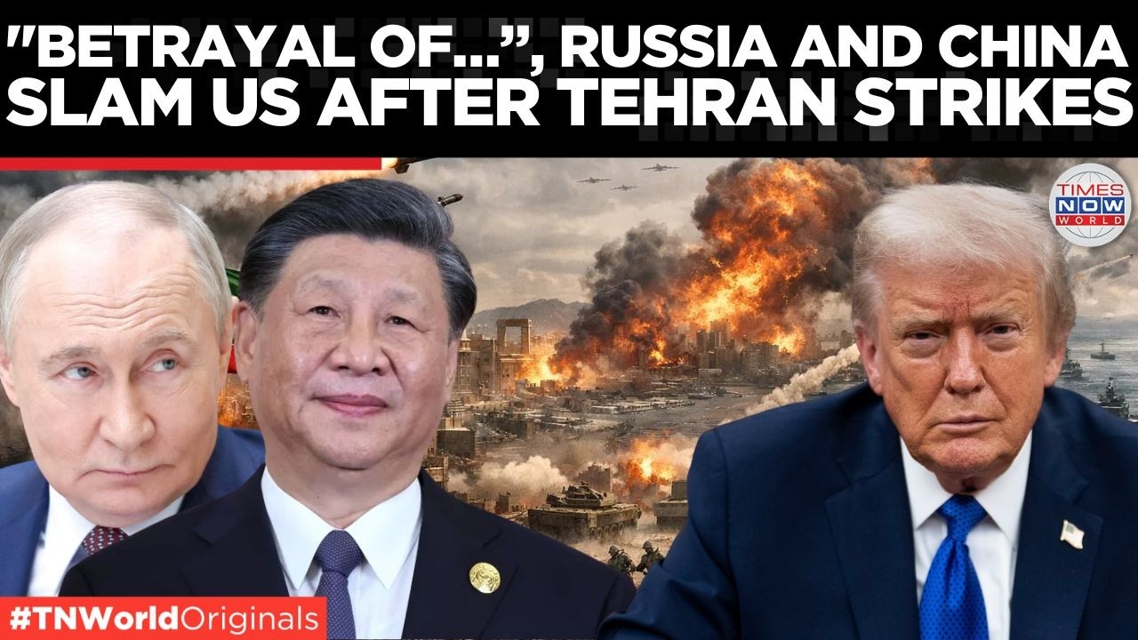 RUSSIA AND CHINA UNLEASH FURY: Slam US-ISRAEL Military Action OVER IRAN | World News
