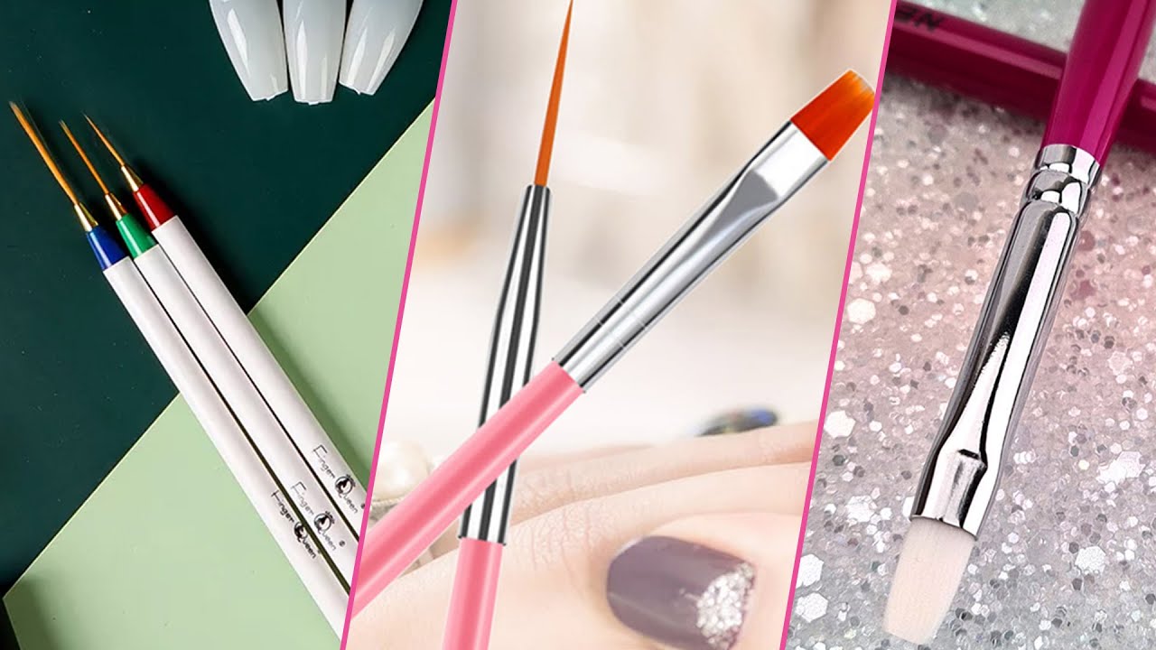 7 Different Types Of Nail Art Brushes - That Anyone Can Try | Is It Any Good?!