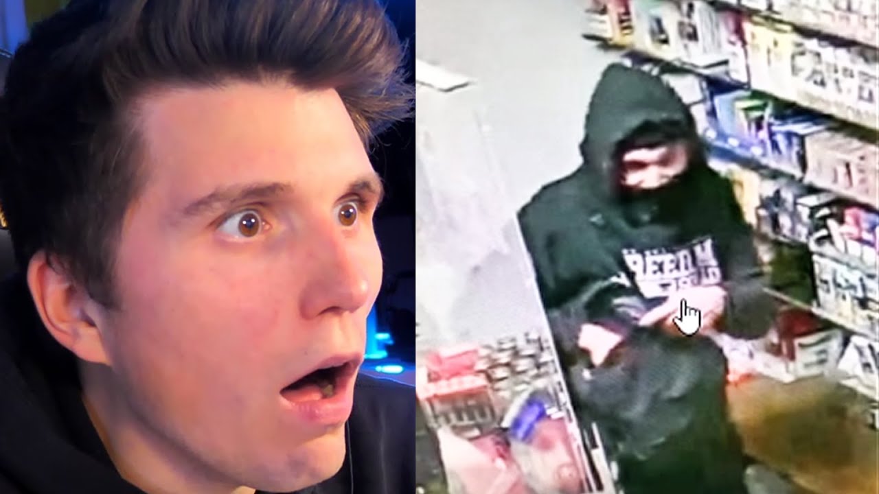 Person mit PALUTEN Merch überfällt Tankstelle