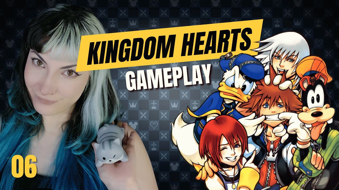 Primeira Vez Jogando! | Kingdom Hearts 1.5 HD Remix - Dia 06