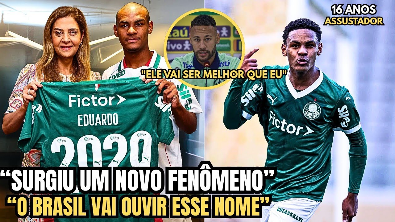 🚨 NOSSA!! OLHA O QUE ESSE MENINO FEZ! EDUARDO CONCEIÇÃO É O NOVO FENÔMENO QUE O MUNDO QUER AGORA!