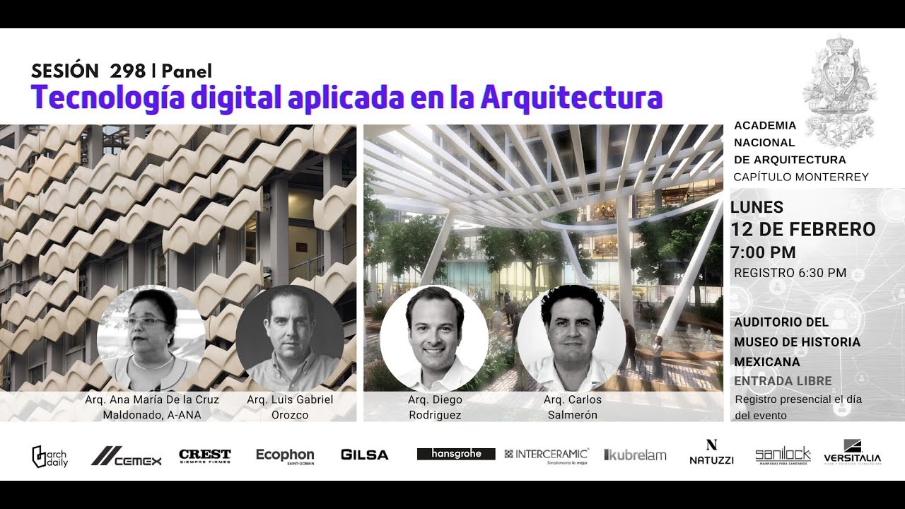 Sesión 298 - Tecnología digital aplicada en la Arquitectura