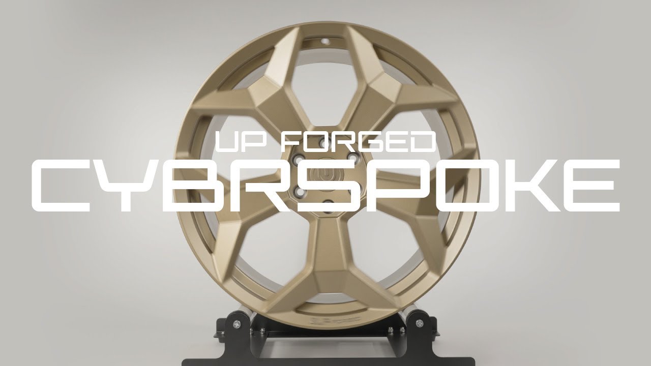 The All New UP FORGED CYBRSPOKE Wheel for Tesla Cybertruck