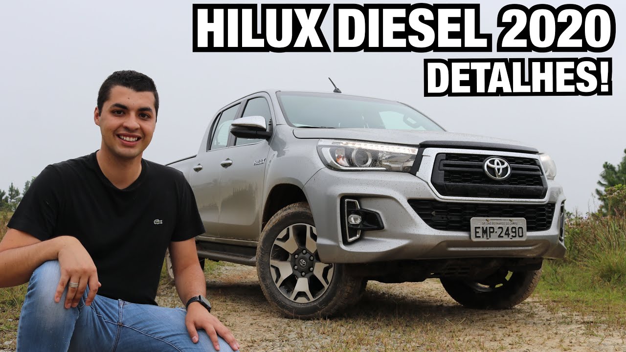 TOYOTA HILUX 2020 DIESEL EM DETALHES - Falando de Carros
