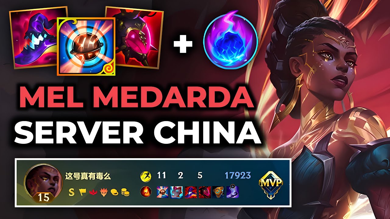 Mel Wild Rift China - Testing The New Champ On The PBE - Gameplay Mel Wild Rift