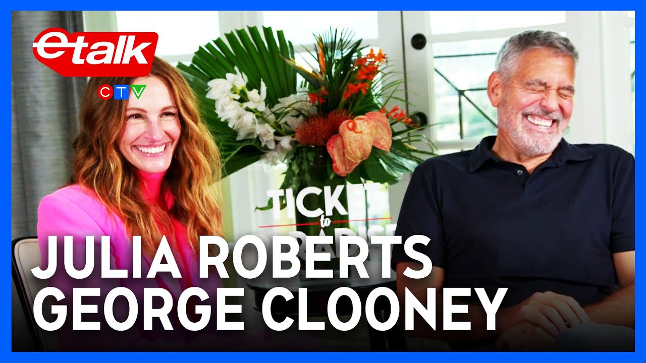 George Clooney thanks Amal for Julia Roberts reunion, talks rom-com chemistry | Etalk Interview
