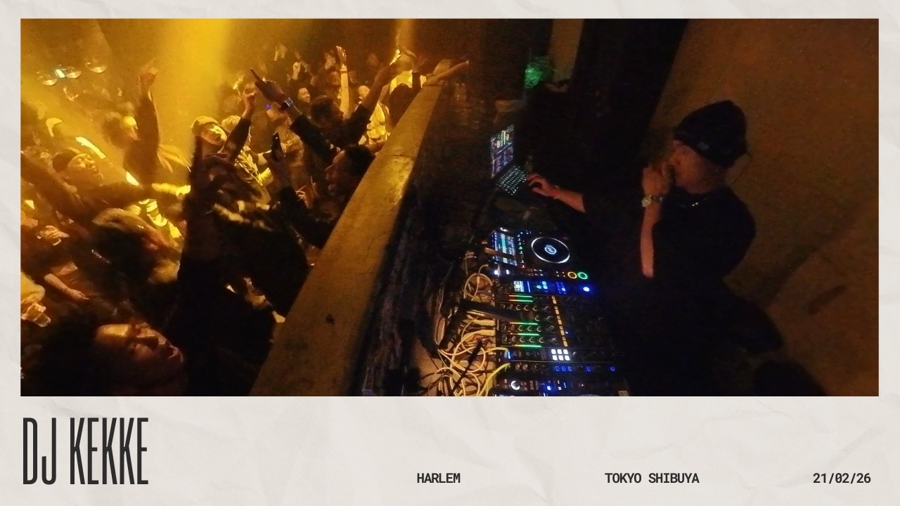 DJ KEKKE Live at HARLEM Tokyo | Mainstream Hip Hop Club Set