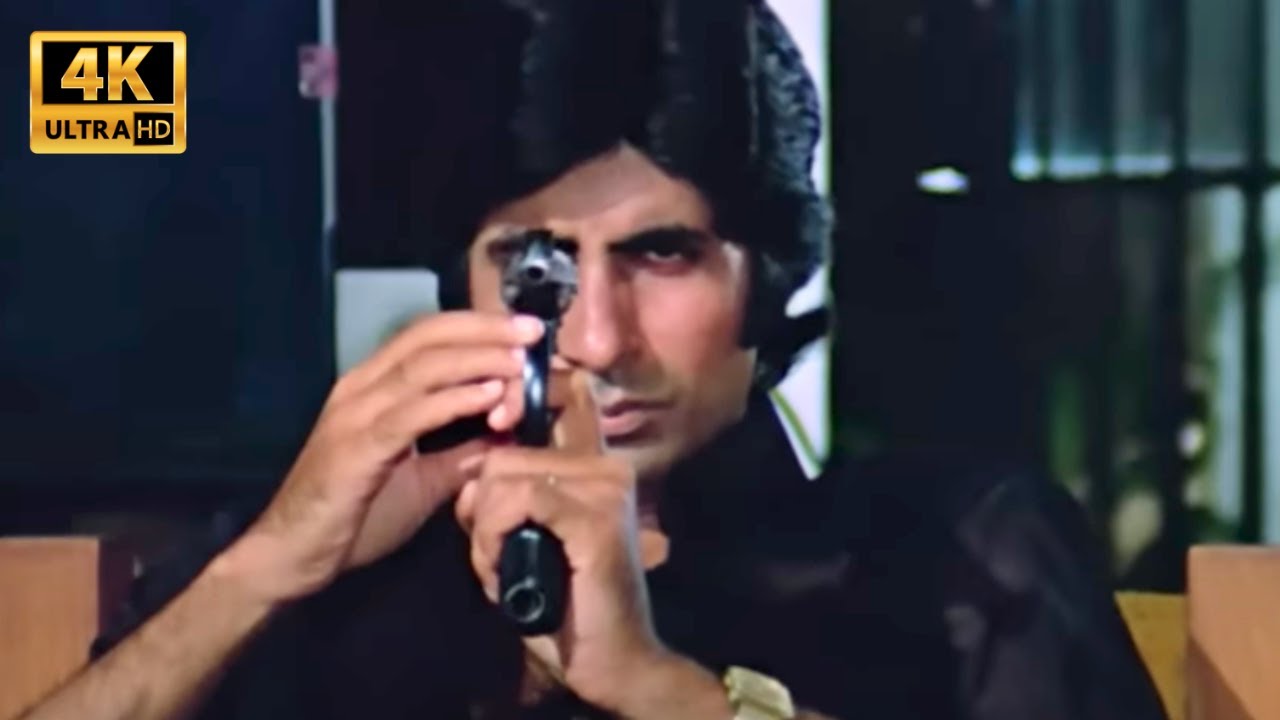 Climax - अमिताभ बच्चन दीवार मूवी जबरदस्त एक्शन क्लाइमेक्स सीन - Deewar - Shashi, Amitabh Bachchan