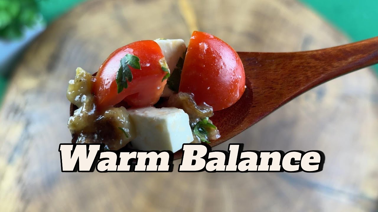 Warm Balance | Crispy Eggplant & Feta Salad | Quiet Cooking