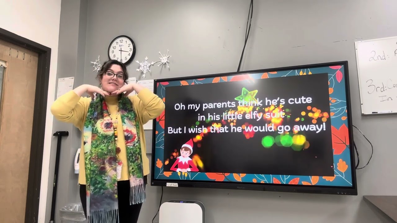 Elf on the Shelf Practice