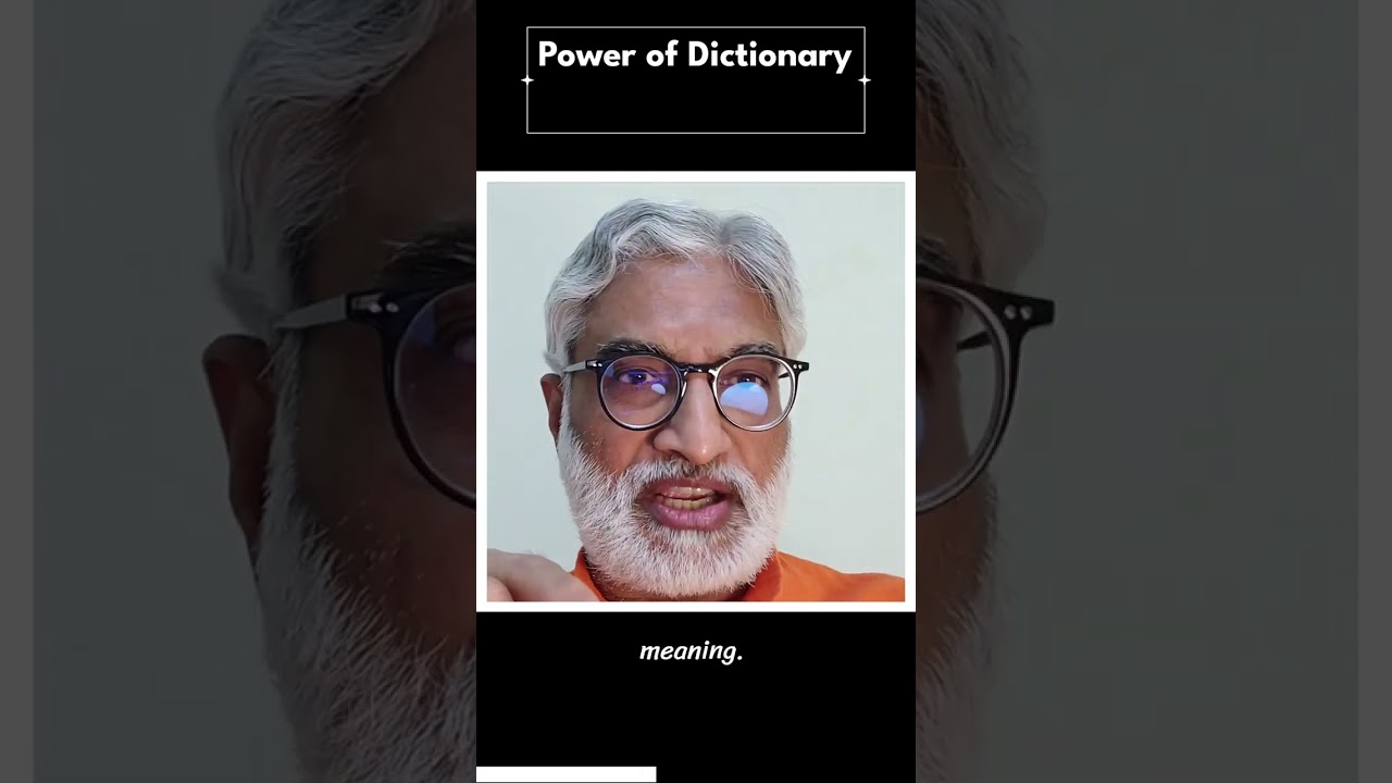 Unlocking the power of dictionaries #languagewonders #motivation