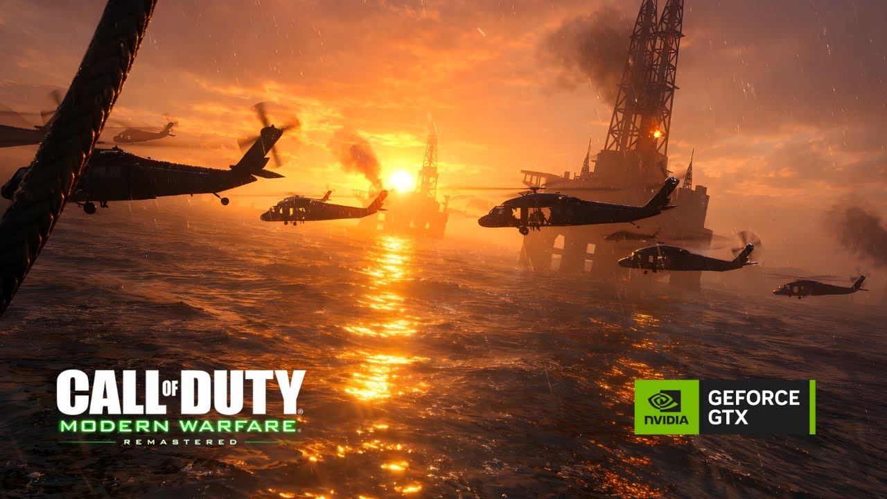 Call Of Duty Modern Warfare Remastered | Charlie Don't Surf/The Bog | Gameplay