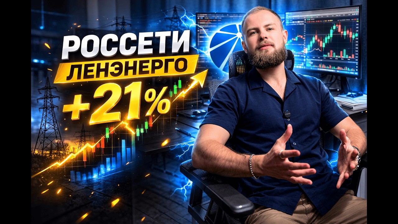 +21% движения по графику в акции Россети Ленэнерго #LSNGP