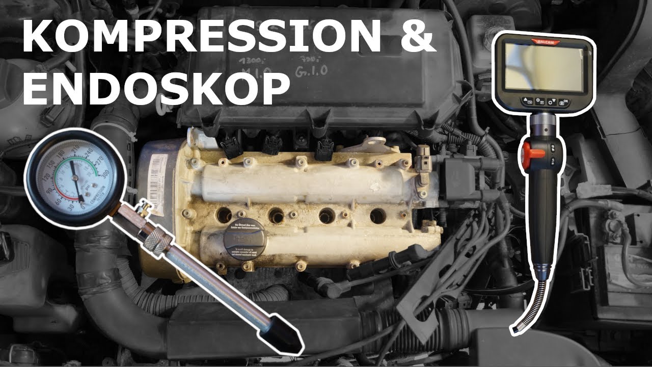 Motorinspektion: Kompression prüfen & Endoskopie | GOLF IV (1J1) 1.4 16V | 016