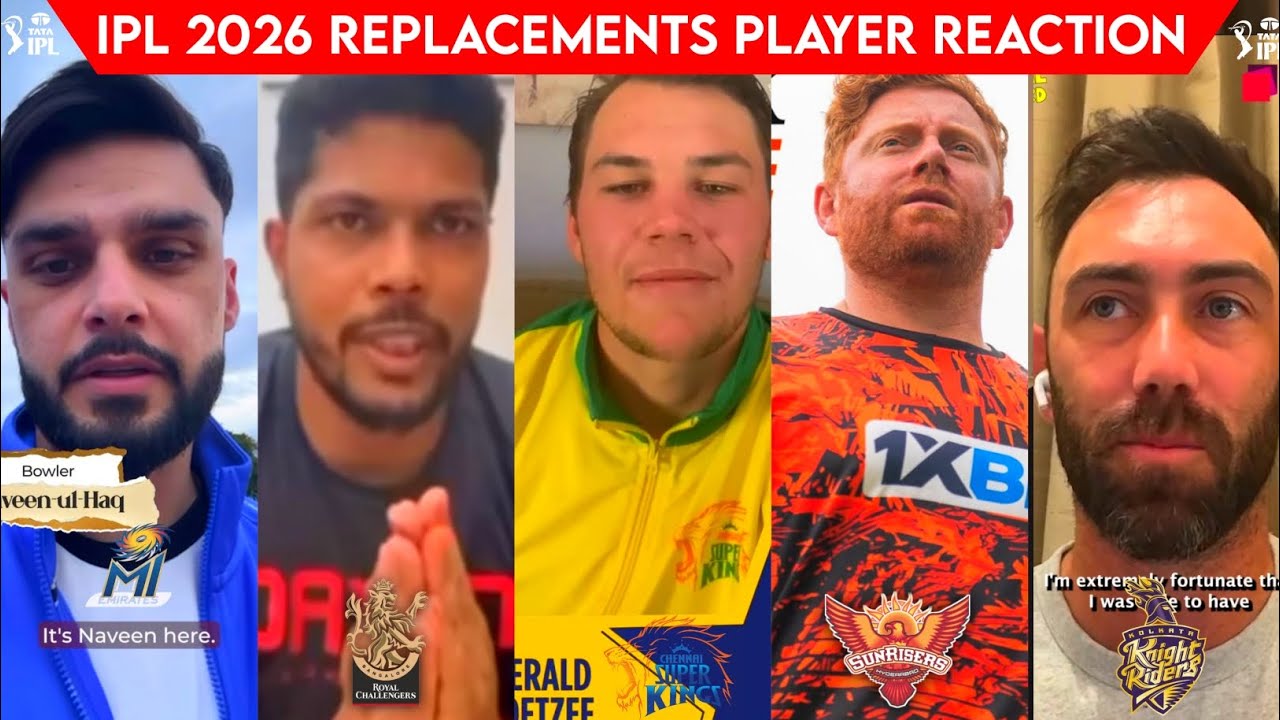 All Replacement Players Reaction including Umesh Yadav After Selected to IPL 2026