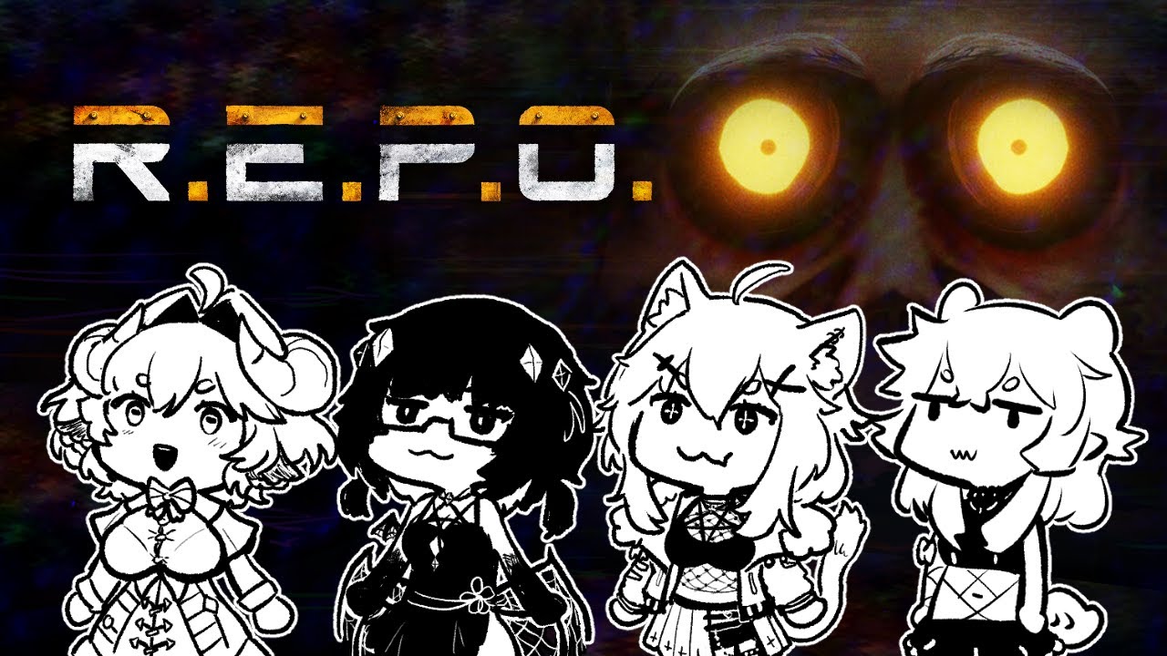 R.E.P.O. Collab! with the gorls!! @veleck @eirawoolcott @nosharko