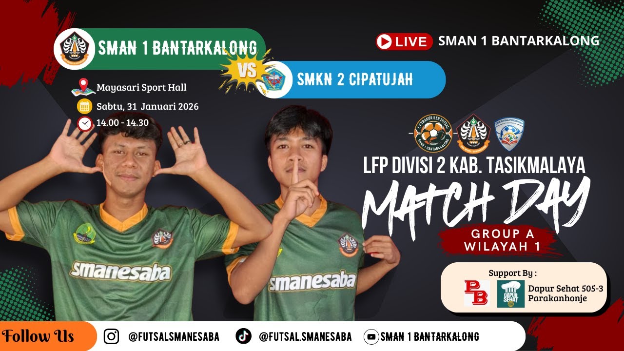 Match Day 2 LFP Divisi 2 Kab. Tasikmalaya 2026