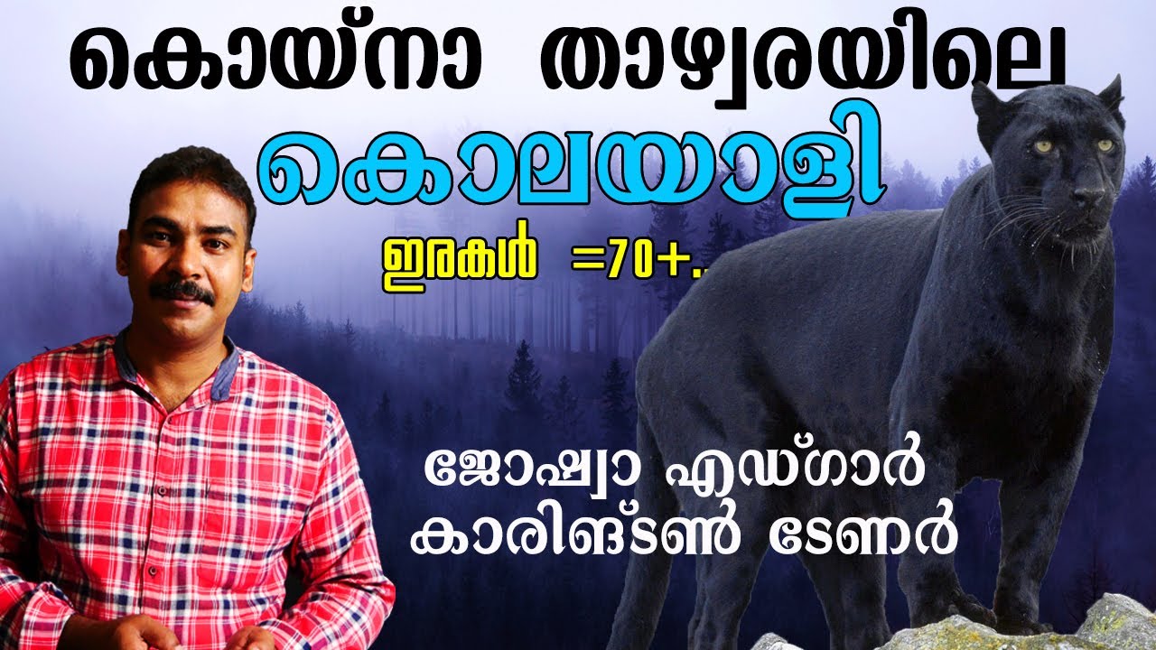കറുത്ത മരണം|The Black Maneater|je carrington turner|nia tv|noyal idukki|Hunting story|വേട്ടക്കഥ|nia|