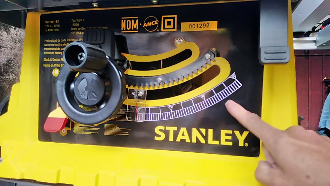 SIERRA DE BANCO STANLEY UNBOXING ARMADO Y USO..