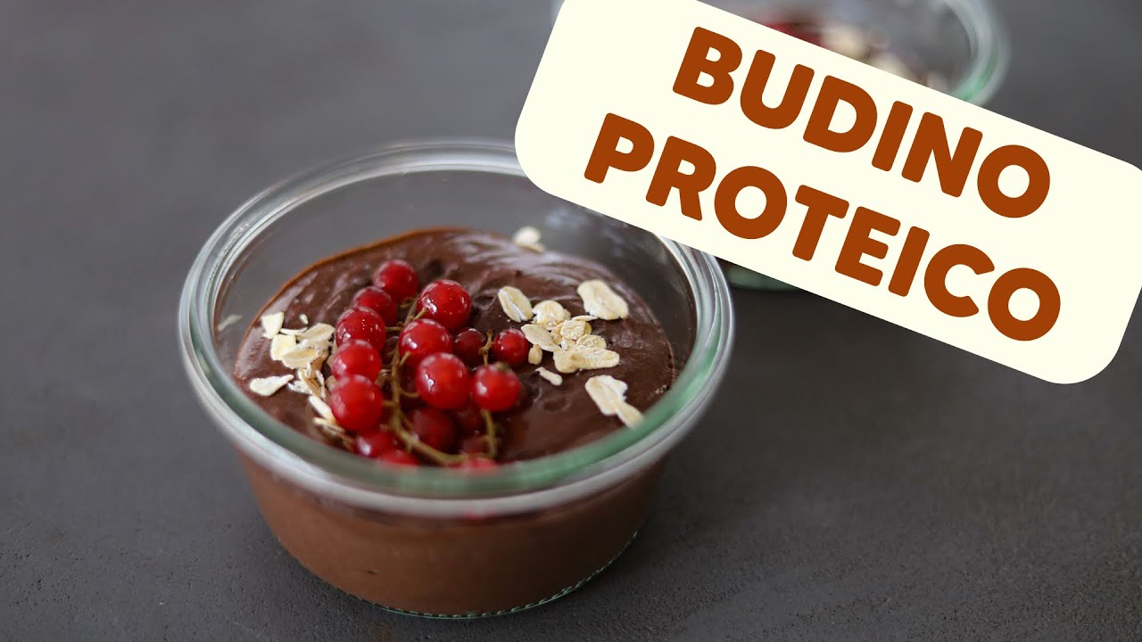 Budino proteico al cacao