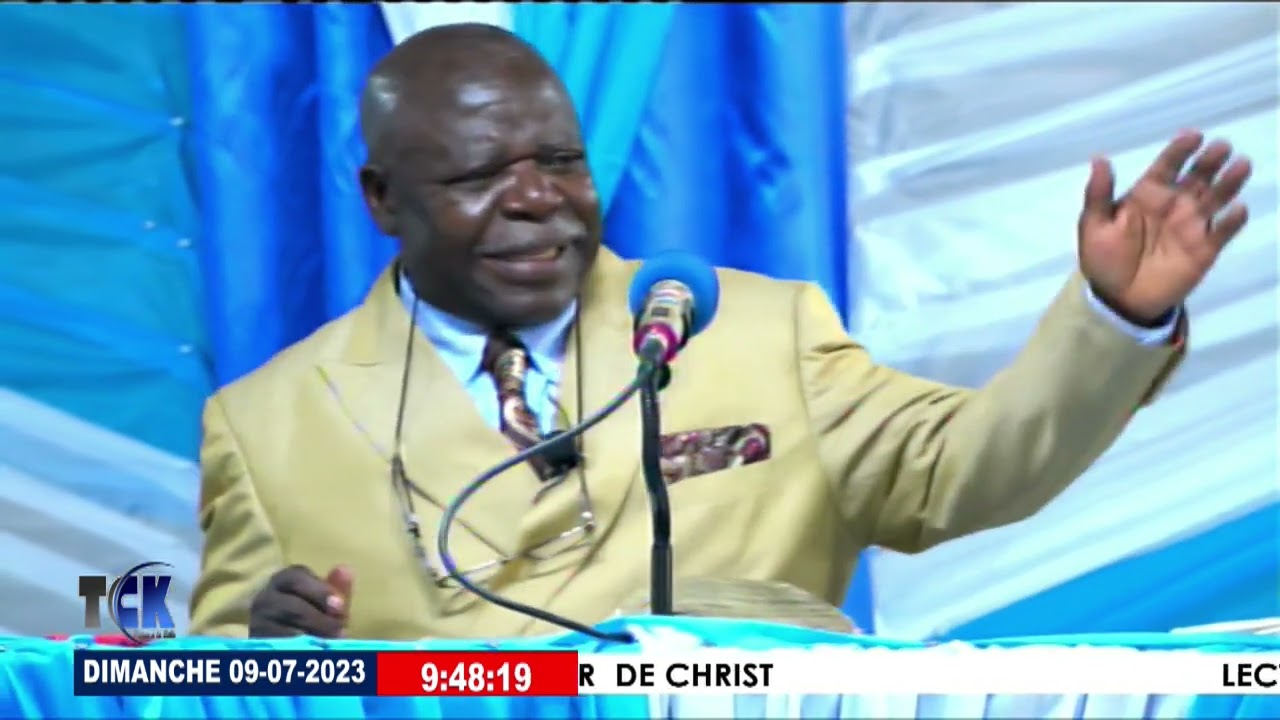DIMANCHE 09 JUILLET 2023 PAR FR MWAMBA ILUNGA DIEUDONNÉ THЀME: LE RETOUR DE CHRIST