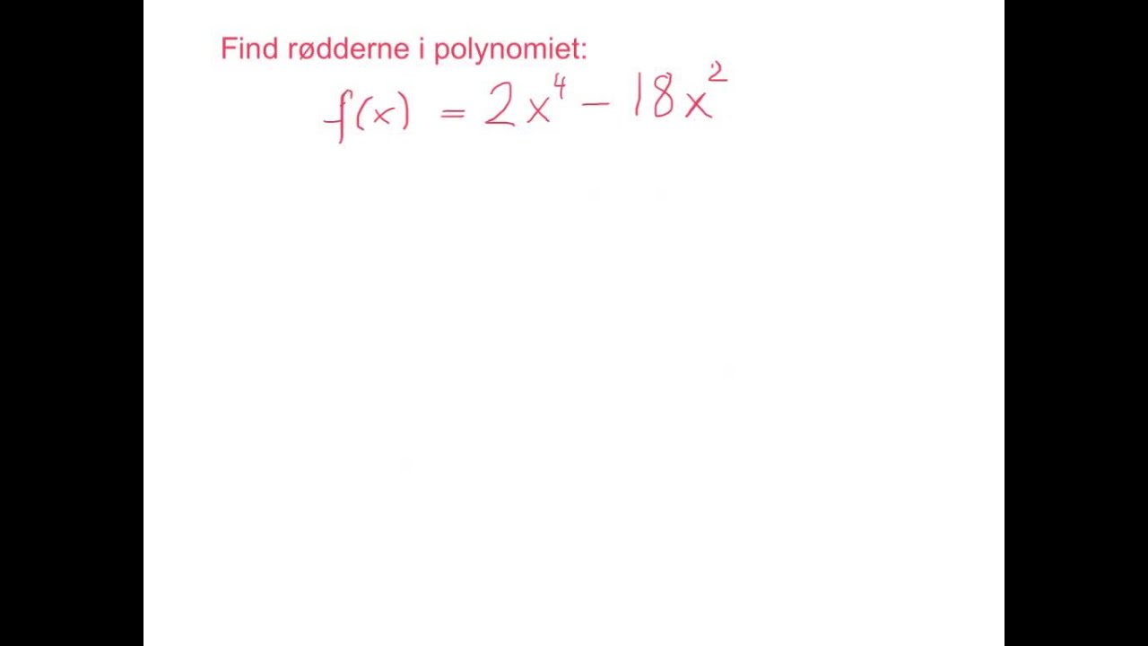 F&aelig;lles faktor & nulreglen