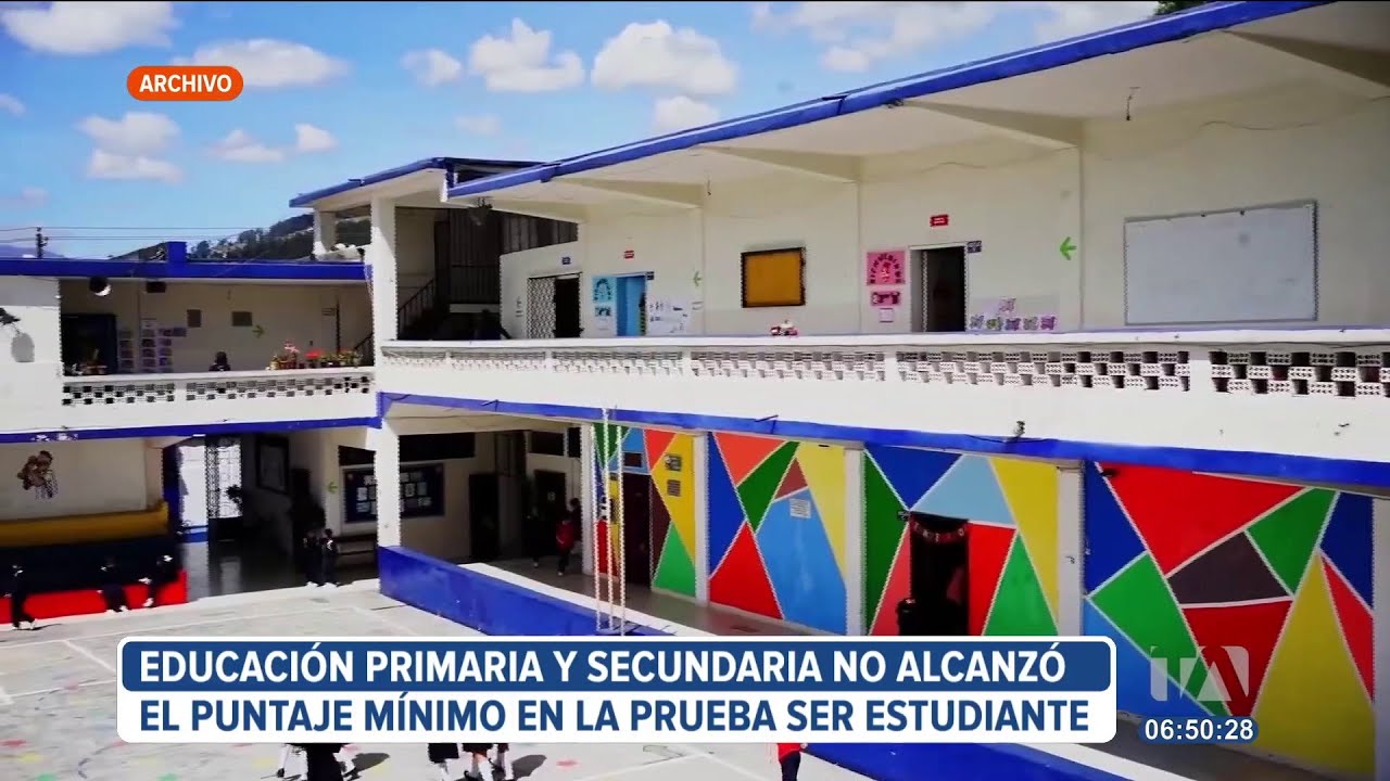 &iquest;C&oacute;mo se encuentra la educaci&oacute;n primaria y secundaria en Ecuador?