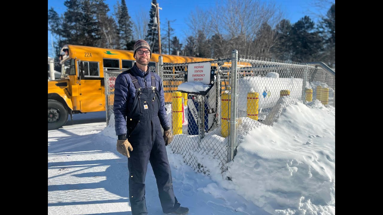 Gwinn Area Community Schools Prove Propane School Buses Work