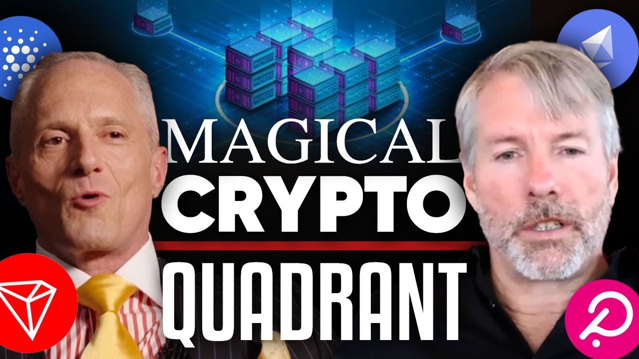 The magic quadrant of crypto - Michael Saylor