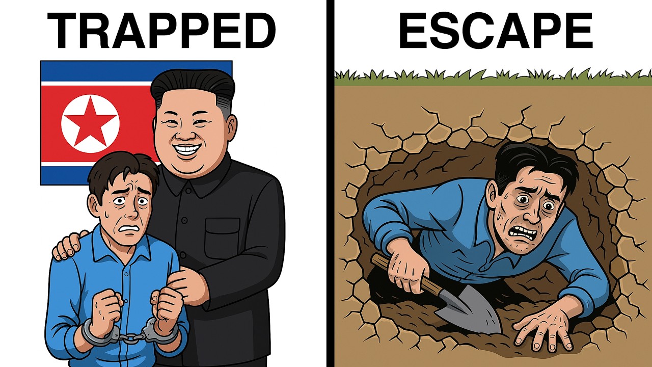 escaping north korea is easy, actually