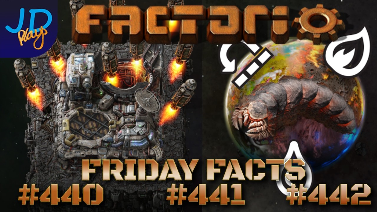 Factorio Friday Facts #440 #441 #442 ⚙️ Triple the Facts!