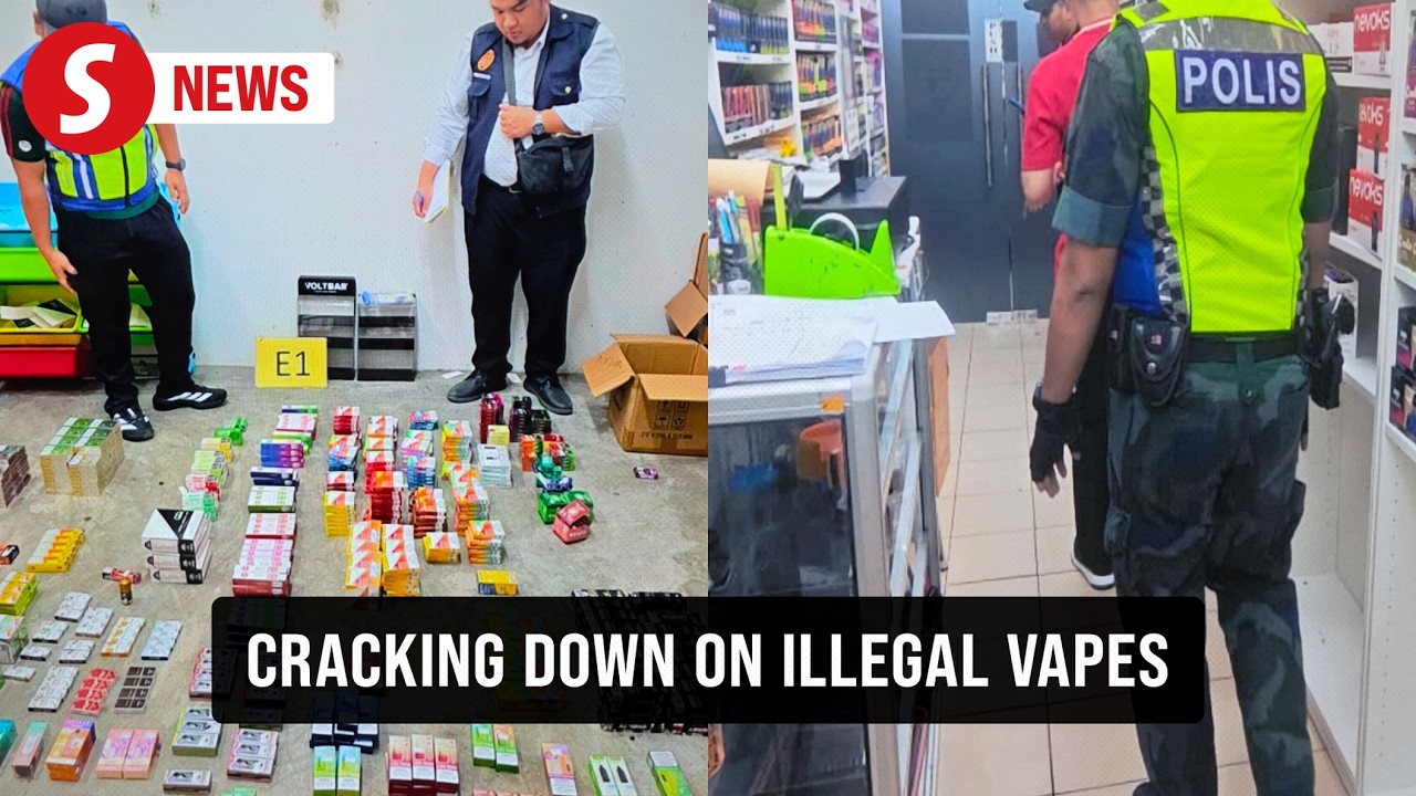 Nearly RM9mil worth of vape products seized in nationwide op
