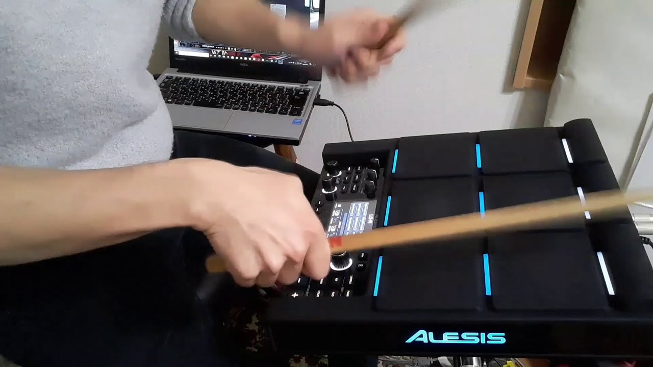 FAT GROOVE with ALESIS STRIKEMULTIPAD