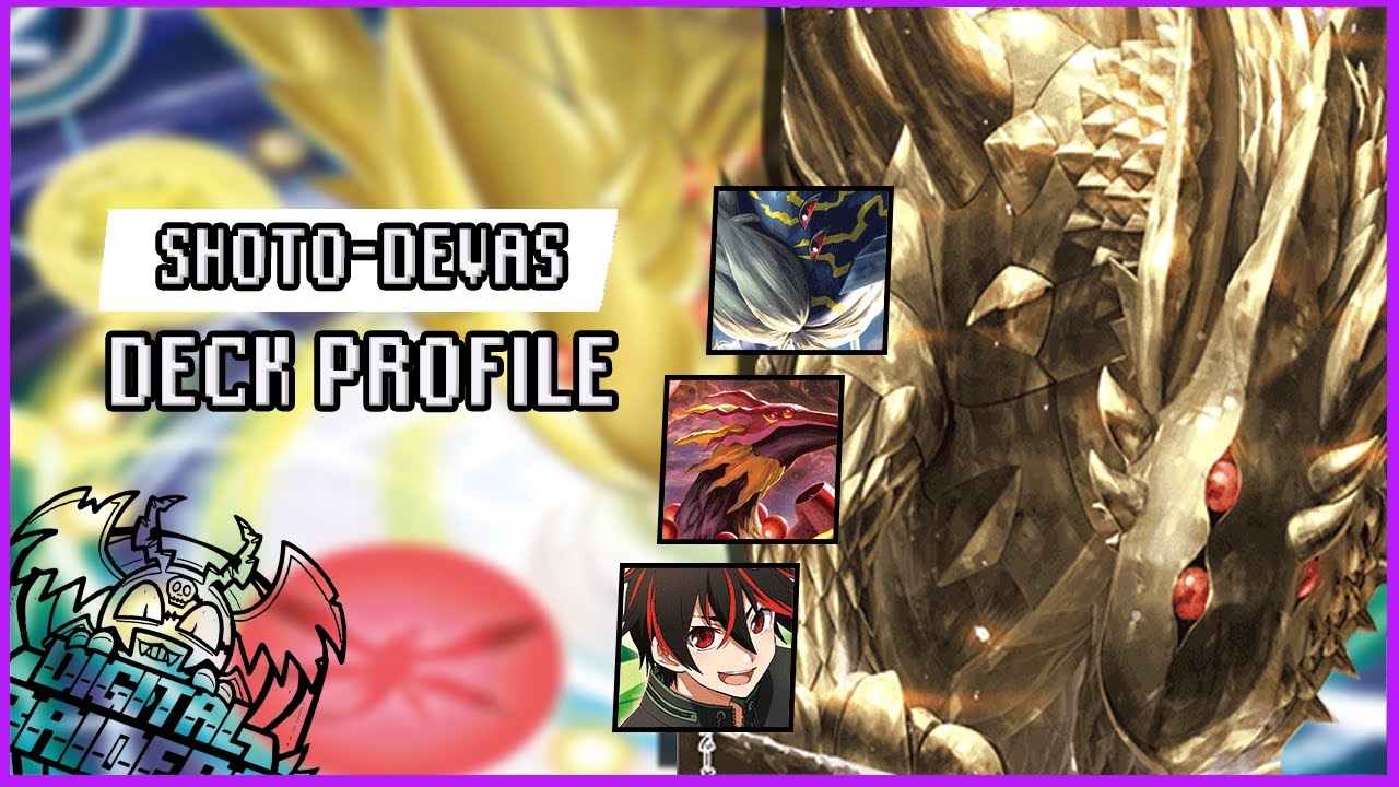 Shoto-Devas Deck Profile! Los soberanos vuelven bien protegidos [Digimon Card Game EX-07]