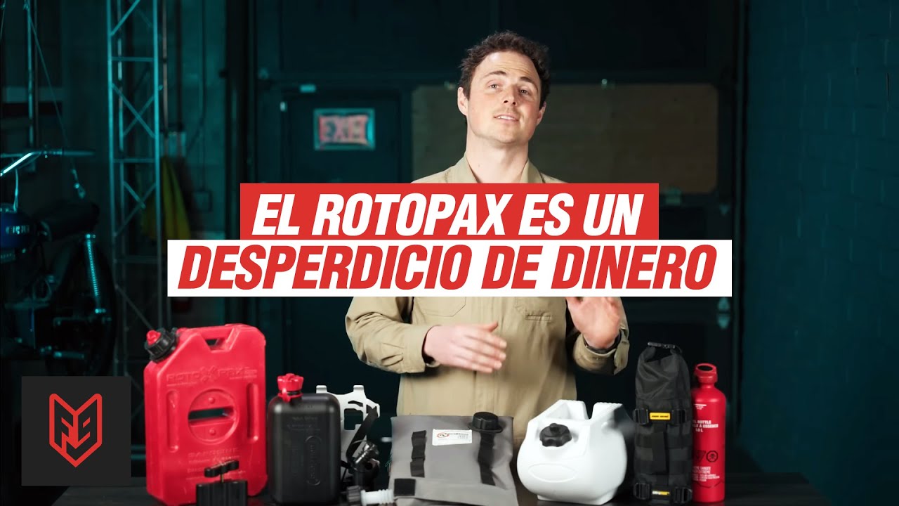 El RotopaX apesta: 4 formas de almacenar combustible en tu motocicleta