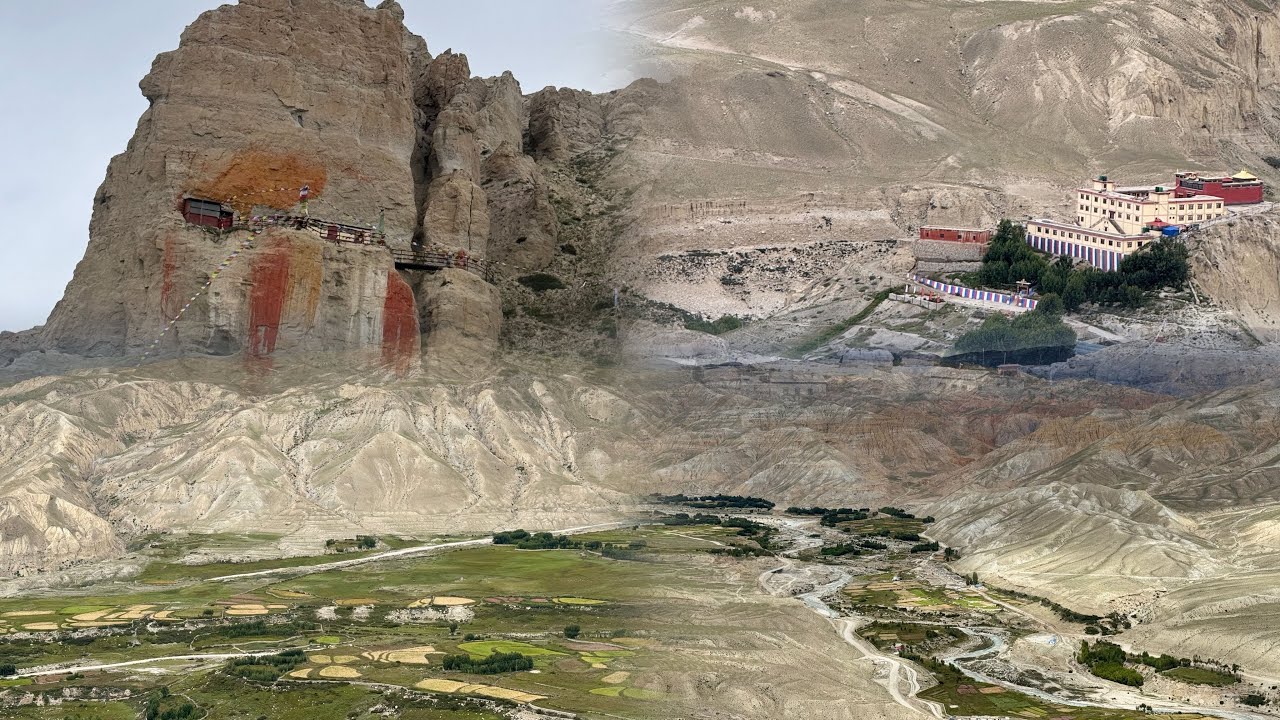 Visiting Phuwa cave & view point of Lomonthang 