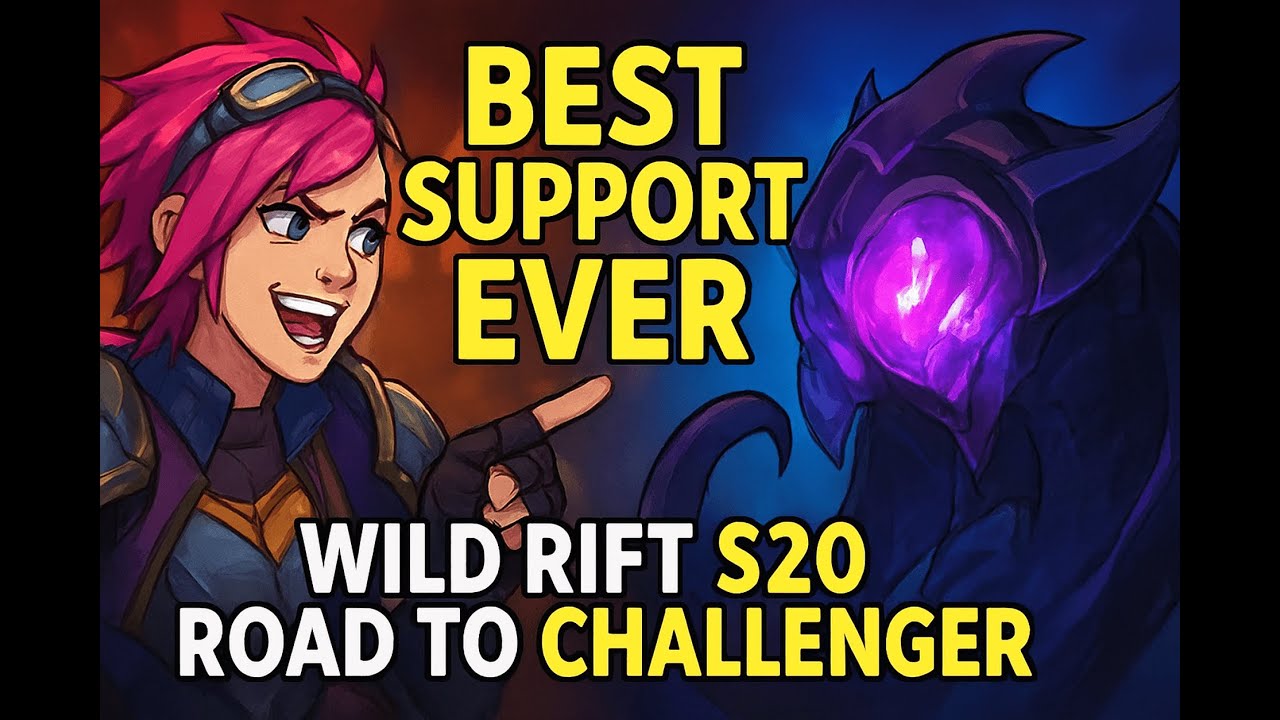 Wild Rift S20 - Road to Challenger - Best Support Ever #8