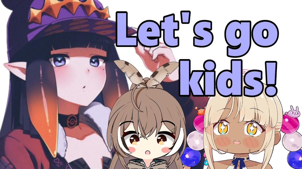 Mother Ina Took Mumei and Sana on a Field Trip