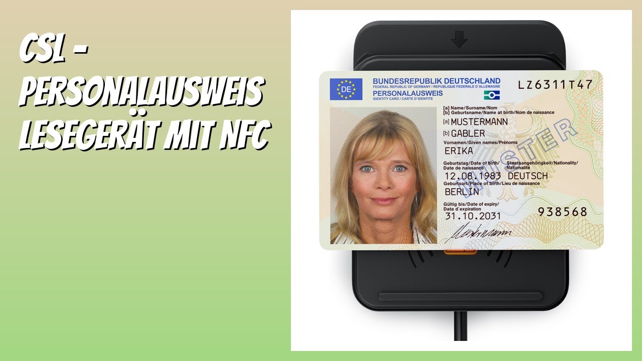 BEWERTUNG (2026): CSL - Personalausweis Leseger&auml;t mit NFC. Infos