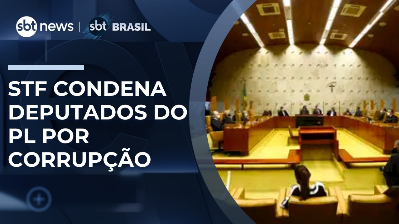 STF condena dois deputados PL por venda de emendas parlamentares | #SBTBrasil