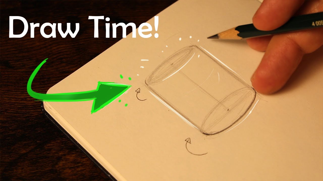 The Secret to Drawing a Basic Cylinder