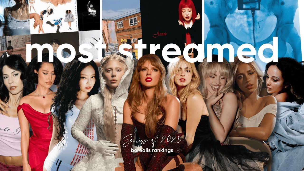My Top 100 Most Streamed Songs of 2025 | Year In Review
