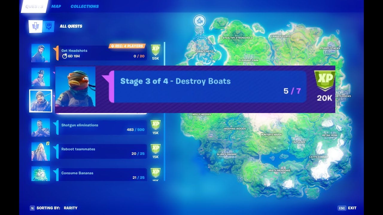 Fortnite BOATS Location! Destroy Boats Week 6 Challenge Guide